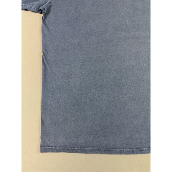 Rare Vintage Y2K Nike Swoosh Faded Thrashed Navy Blue XL Shirts Sports Hype Gym - Picture 9 of 13